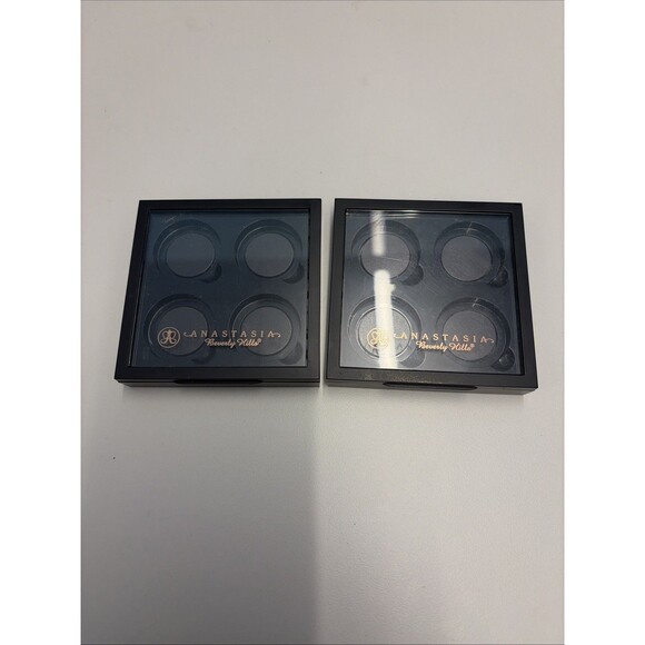 Anastasia Beverly Hills Refillable Eye Palette Set  of 2 Custom Empty 4 Well - Picture 1 of 3